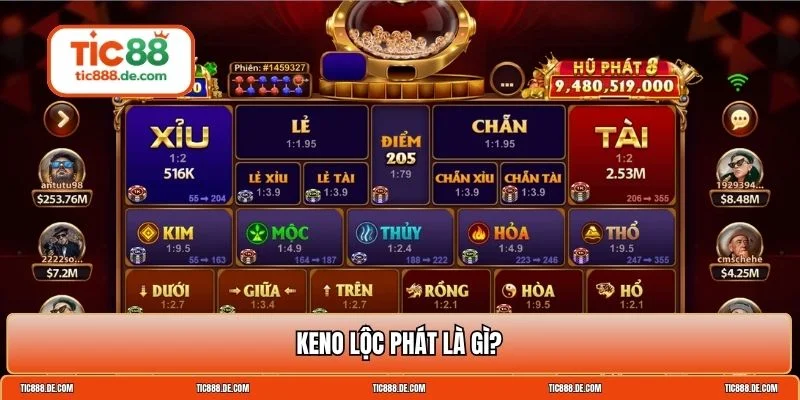 Keno lộc phát