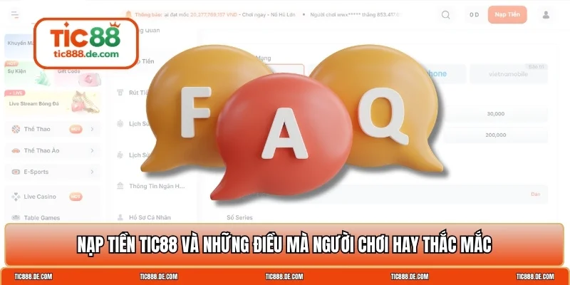nạp tiền TIC88