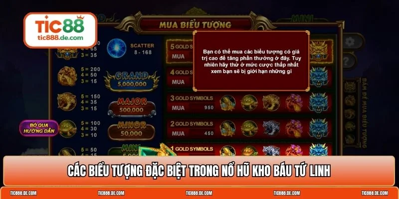 Nổ hũ Kho Báu Tứ Linh