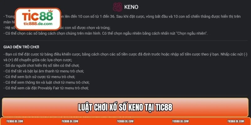 Xổ số Keno